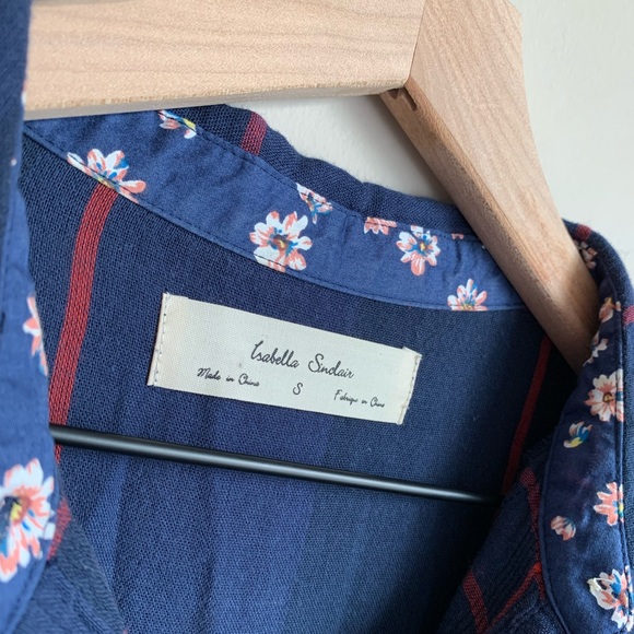 Anthro Isabella Sinclair Plaid Asymetrical Dress - Picture 2 of 10